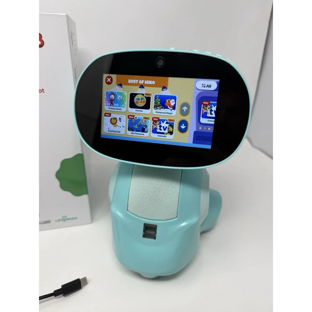 Miko 3 AI-Powered Smart Robot for Kids - Blue (6536489) - Barely Used